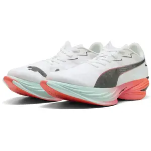 Chaussures Puma Fast-R NITRO Elite 3 Blanc Rouge SS25, Taille 42,5 - EURVendu parpuma