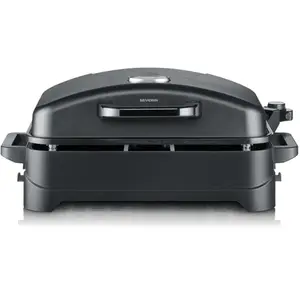SEVERIN Gril BBQ électrique avec hotte PG 8597