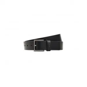 HUGO Hommes Giove-L Sz35 Ceinture en cuir avec passant logoté