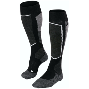 Mi-bas - Falke - SK2 - Cachemire - Noir - Taille 39/41 pas cher