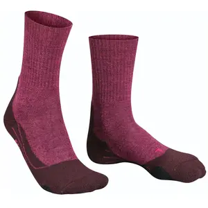 Comparateur de prix : Falke - Women's TK2 Wool - Chaussettes de randonnée taille 41/42, violet