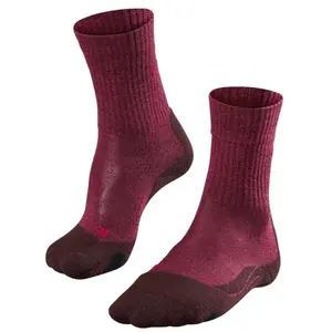 Comparateur de prix : Falke - Women's TK2 Wool - Chaussettes de randonnée taille 37/38, violet