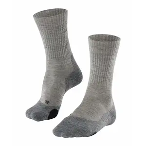 Comparateur de prix : Falke - Women's TK2 Wool - Chaussettes de randonnée taille 39/40, gris
