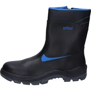 Atlas Mixte 6200s342 Bottes anatomiques BAU 800 XP S3 W.10-Taille 42, Noir/Bleu pas cher