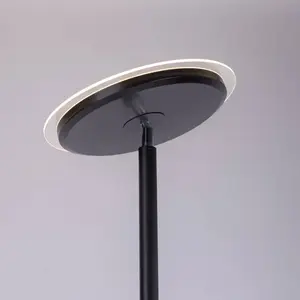 Comparateur de prix : Paul Neuhaus JUST LIGHT. Lampe sur pied LED Hans avec lampe de lecture, ronde, noire