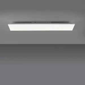 JUST LIGHT. Plafonnier LED Yukon 100x25cm, RGB/CCT pas cher