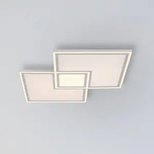 Comparateur de prix : JUST LIGHT. Plafonnier LED Edging CCT, 67,5 x 67,5cm