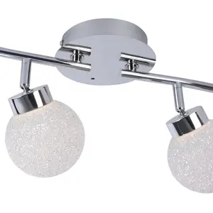 JUST LIGHT. Plafonnier LED RGBW Miko avec télécommande pas cher