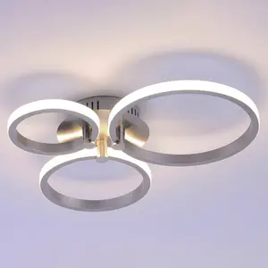 Leuchten Direkt JUST LIGHT. Plafonnier LED ultra-moderne Johanna pas cher