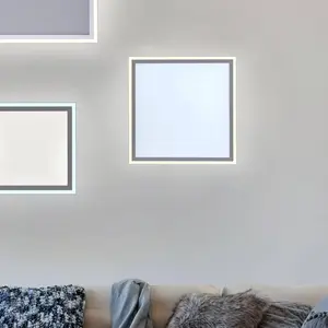 Comparateur de prix : LeuchtenDirekt JUST LIGHT. Plafonnier LED Edging, tunable white, 46x46 cm