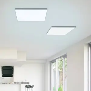 JUST LIGHT. Plafonnier LED Canvas, tunable white, 60 cm pas cher