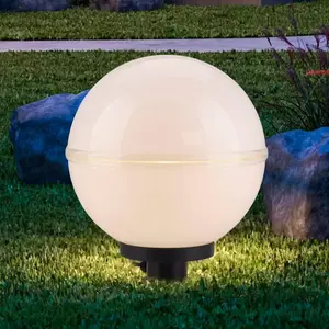 JUST LIGHT. Lampe décorative d'extérieur Hemis, piquet de terre, lot d...Vendu parluminaire