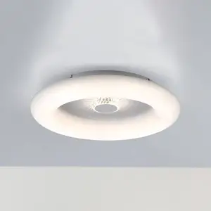 Comparateur de prix : JUST LIGHT. Plafonnier LED Vertigo, CCT, blanc, Ø 50 cm