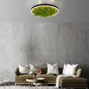 Comparateur de prix : JUST LIGHT. Plafonnier LED Green Ritus, mousse à intensité variable Ø39,3cm