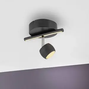JUST LIGHT. GmbH JUST LIGHT. Spot pour plafond LED Jarik, à 1 lampe, n... pas cher