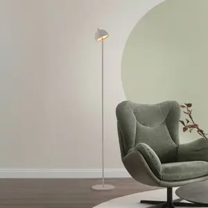 Lampadaire LED Extérieur Solaire Métal RGB Kee Avec Batterie USB Rechargeable Jaune Sable