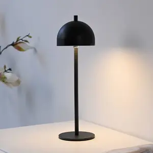 SCHÖNER WOHNEN lampe à poser LED rechargeable Bellies, noir, IP54 pas cher