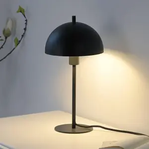 Schöner Wohnen lampe à poser Ali, noir, fer, E14 pas cher
