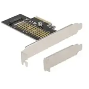 Comparateur de prix : Delock 90047 PCI Express x4 Carte vers 1 x NVMe M.2 Key M 80 mm Interne