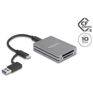 Comparateur de prix : Lecteur cartes mémoires - DELOCK - Lecteur USB-C CFexpress type A + SD...