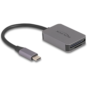 Comparateur de prix : DeLOCK 91009 lecteur de carte mémoire USB 3.2 Gen 1 (3.1 Gen 1) Type-C...