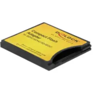 Comparateur de prix : Delock - 61796 - CompactFlash - Noir - 36,4 mm - 42,8 mm - 5 mm - Avec fil