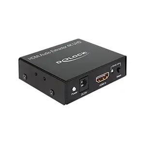 Comparateur de prix : Delock 62692 Adaptateur Hdmi Vers Hdmi Avec Audio Extractor 4 K