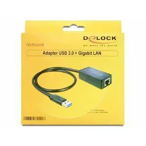 Comparateur de prix : Delock - Adaptateur usb USB3.0 a - RJ45 Gigabit pièce (62121)