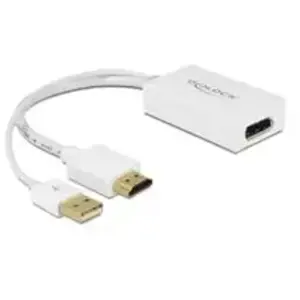 DeLOCK - Convertisseur vidéo - HDMI - blanc - P pas cher