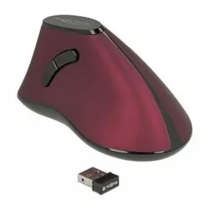 DELOCK souris ergonom. Souris verticale optique 5 boutons 2.4GHz wirel. pas cher