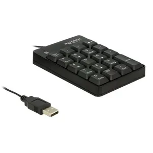 Delock - Pavé numérique - USB - noir - Pour la vente au détail pas cher
