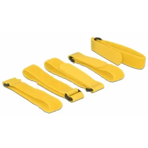 Bandes scratch pour organisation des câbles Delock (x5) pas cher
