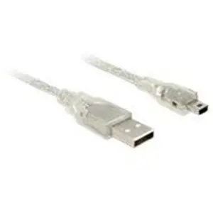 DeLOCK - Câble USB - mini USB type B (M) pour USB (M) - USB 2.0 - 2 m - transparent pas cher