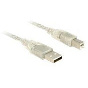 DeLOCK - Câble USB - USB type B (M) pour USB (M) - USB 2.0 - 2 m - transparent