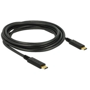 Comparateur de prix : DeLOCK - Câble USB - 24 pin USB-C (M) pour 24 pin USB-C (M) - USB 2.0 - 5 A - 3 m - noir