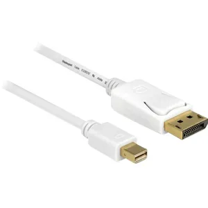 DeLOCK cable mini DisplayPort St > 3,0 m blanc - 83483 pas cher