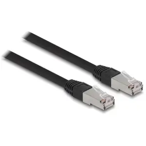 Comparateur de prix : Delock Câble de réseau RJ45 Cat.6A S/FTP PE extérieur 20 m noir