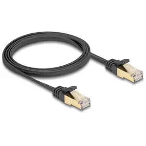 DELOCK RJ45 Flachb.Netzwerkkabel Cat.6A U/FTP St. zu St. 1m pas cher