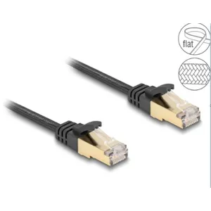 DeLOCK 80328 câble de réseau Noir 5 m Cat6a S/FTP (S-STP) pas cher