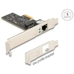 DeLOCK Carte PCI Express x1 vers 1 x RJ45 5 Gigabit LAN pas cher