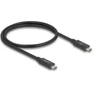 Comparateur de prix : Câble Delock USB-C vers USB-C 240 W 80 Gbit/s - 1 m - Noir