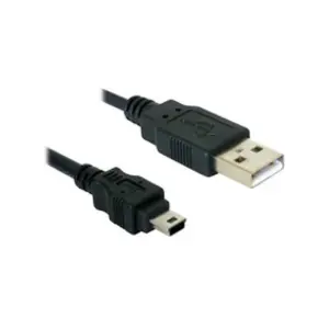 Comparateur de prix : Delock cable USB 2.0 > USB-B mini 5pin prise mâle/prise mâle