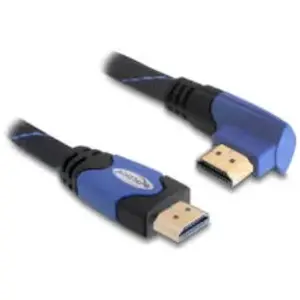 Comparateur de prix : Delock câble High Speed HDMI Ethernet Type-A vers Type-A coudé 4K 2m