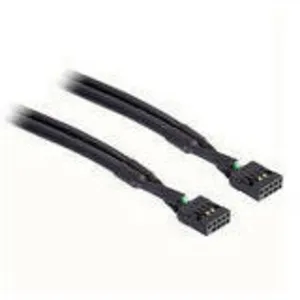 Comparateur de prix : Delock - 82437 - 0,5 m - Female connector / Female connector - Noir