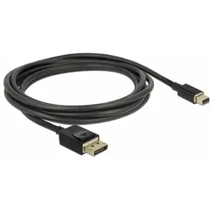 Comparateur de prix : DeLOCK 84928, 2 m, Mini DisplayPort, DisplayPort, Mâle, Mâle, Or