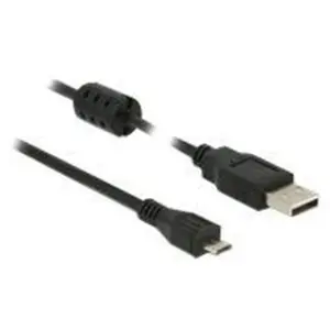 DeLOCK 3m, USB 2.0-A/USB 2.0 Micro-B câble USB USB A Micro-USB B Noir pas cher