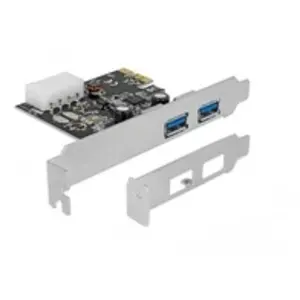 Comparateur de prix : DeLOCK Controleur PCI Expr Carte 2x USB3.0 Ports externe (89243)