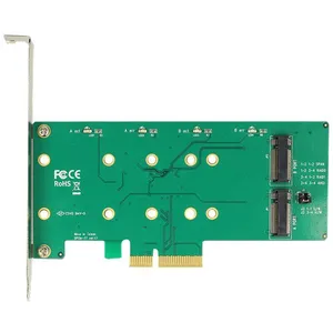 Delock PCI Express Card > 2 x internal M.2 Key B with RAID - Contrôleu... pas cher