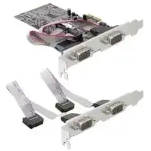 Comparateur de prix : DeLOCK 4 x Serial PCI Express Card Carte et Adaptateur d'interfaces