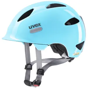 Comparateur de prix : uvex OYO - Casque de Vélo Léger pour Enfants - Réglage de la Taille Individuel - à Compléter avec Un Éclairage LED - Cloud Blue - Grey - 45-50 cm